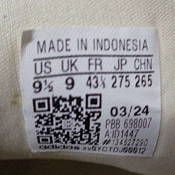 Adidas Sambas Originals OG Shoes in Cream / Preloved Brown - ID1447 Men's 9.5 - Picture 16 of 16